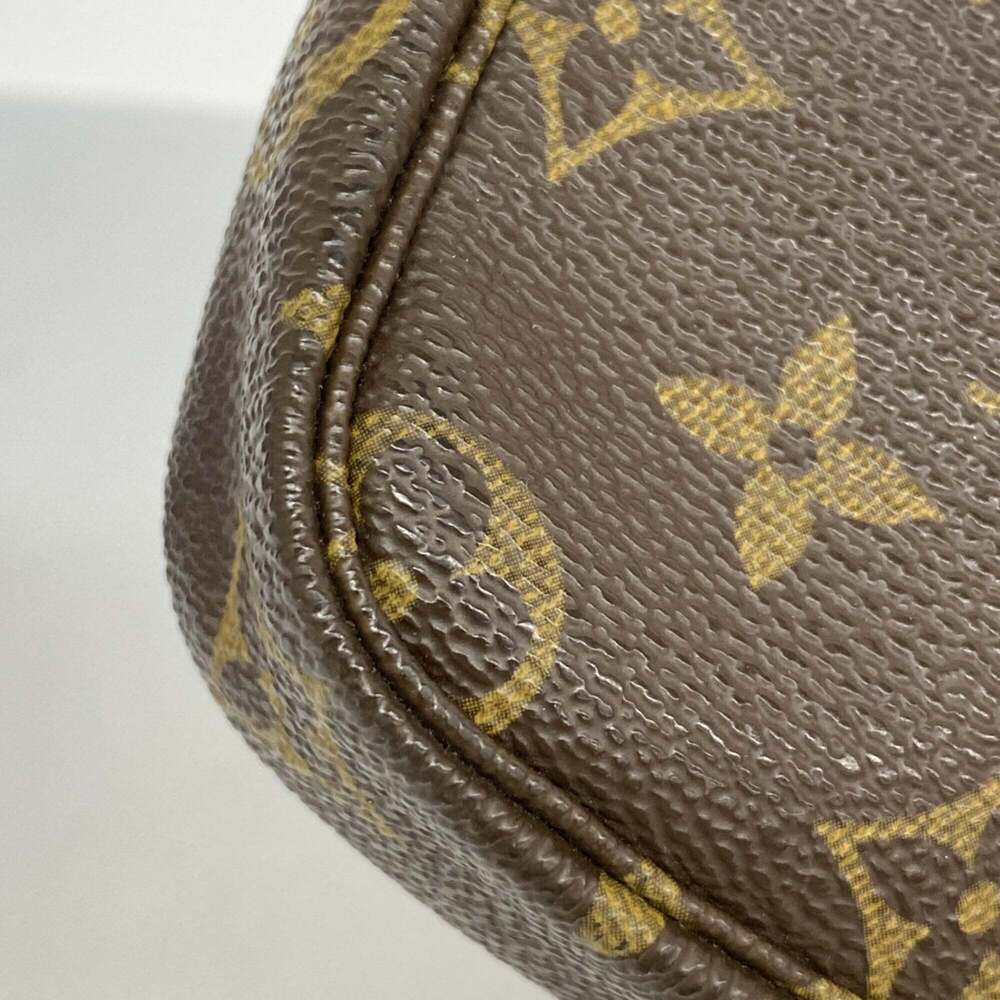 LOUIS VUITTON Brown Monogram Pochette Pouch - Picture 6 of 8
